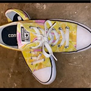 Citrus Low Cut Converse Sneakers